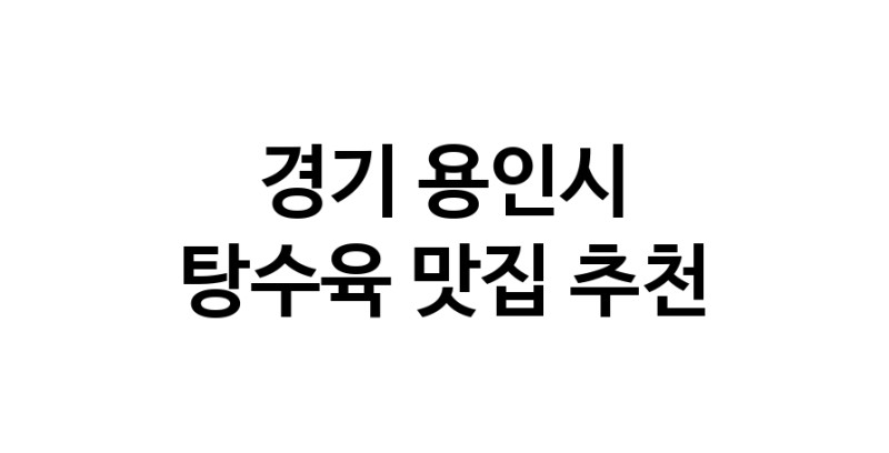 DE.dodo | 경기 용인시에서 추천하는 탕수육 맛집 입니다 DE.dodo | 경기 용인시에서 추천하는 탕수육 맛집 입니다