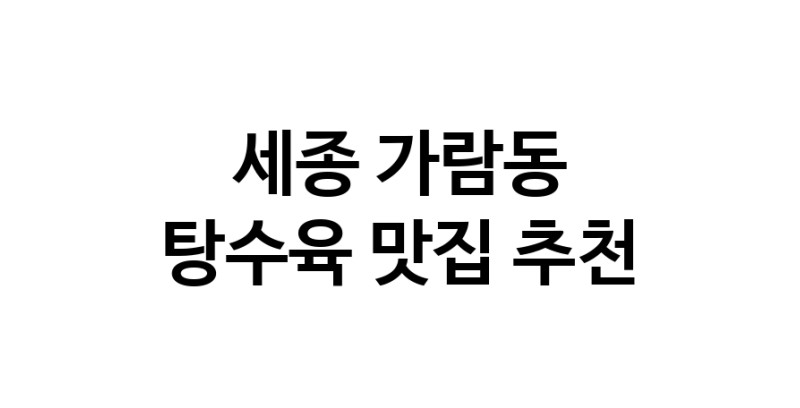 DE.dodo | 탕수육잘하는 맛집 추천합니다 세종 가람동에서 탕수육전문점 방문해 보세요 white.Image3__800_800-3